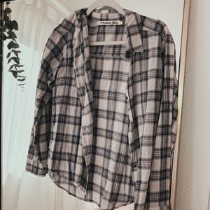 Michael Star Plaid Button-Up